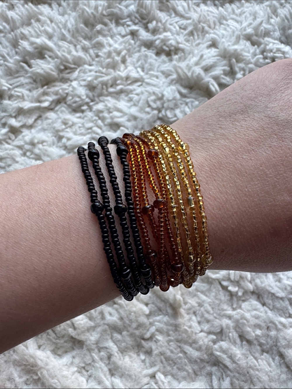 Ombré Beaded Bracelet
